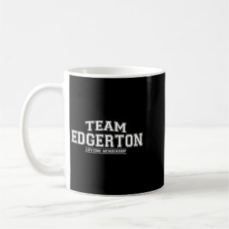 Mug Équipe Edgerton _ Nom de famille fière famille Nom