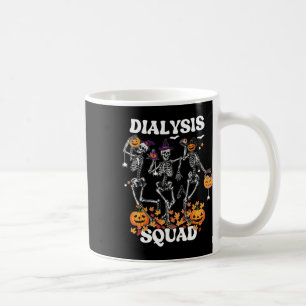 Mug Équipe éffrayante de dialyse Infirmière Skeleton D