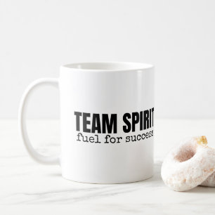 Mug Équipe Esprit Citation Inspirante Personnel de Bur