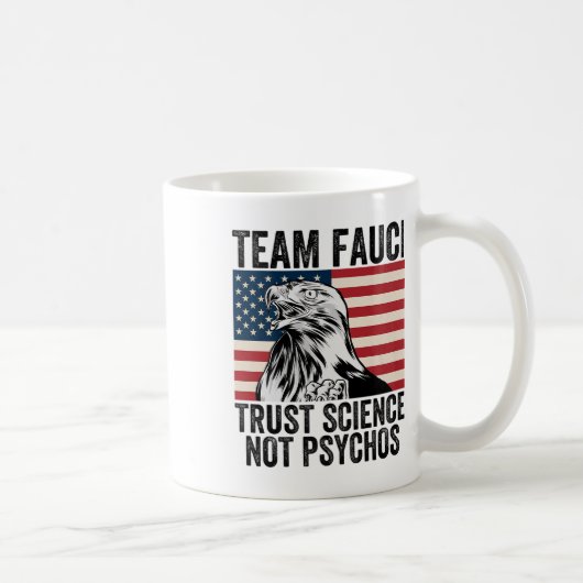 Mug Équipe Fauci Anti Trump Dr Anthony Fauci Premier 2 (Droite)