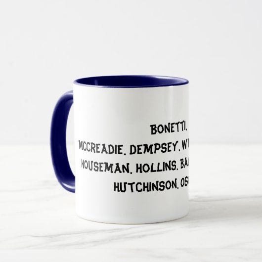Mug Équipe gagnante 1970 de la Fa cup de Chelsea (Devant gauche)