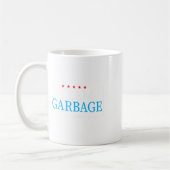 Mug Équipe Garbage 2024 Trump élections américaines (Gauche)