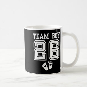 Mug Équipe Garçon 2026 Révélation du Sexe Fête de Bébé