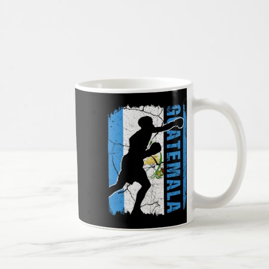 Mug Équipe guatémaltèque de boxe Guatémaltèque Drapeau (Droite)