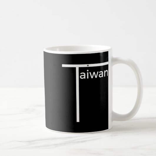 Mug Équipe Iconique Taiwan Badminton Inspiré Drôle Drô (Droite)