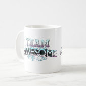 Mug Équipe impressionnante (Devant gauche)