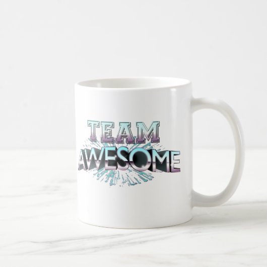 Mug Équipe impressionnante (Droite)