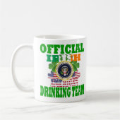 Mug Équipe irlandaise d'alcool (Gauche)