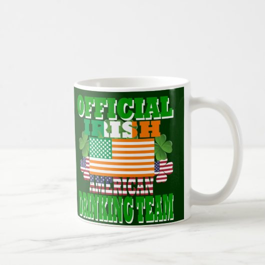 Mug Équipe irlandaise officielle de boisson (Droite)
