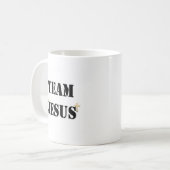 Mug Équipe Jésus (Devant gauche)