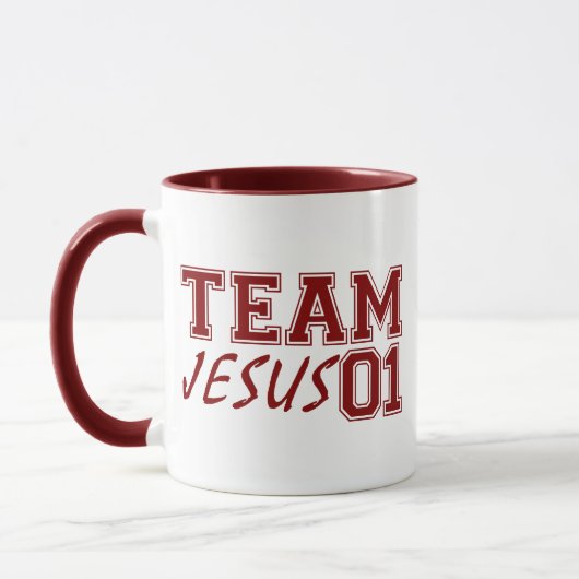 Mug Équipe Jésus (Gauche)