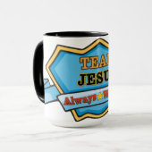 MUG ÉQUIPE JÉSUS (Devant gauche)