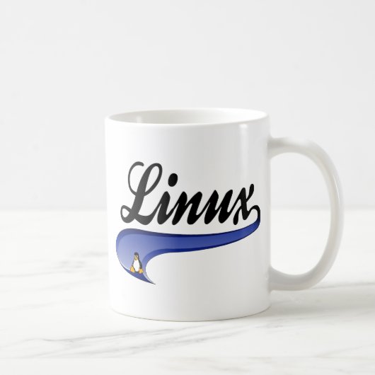 Mug Équipe Linux (Droite)