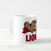 Mug Équipe Lions Football Musique (Devant gauche)