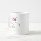Mug Équipe marketing - Équipe personnalisée (Devant gauche)