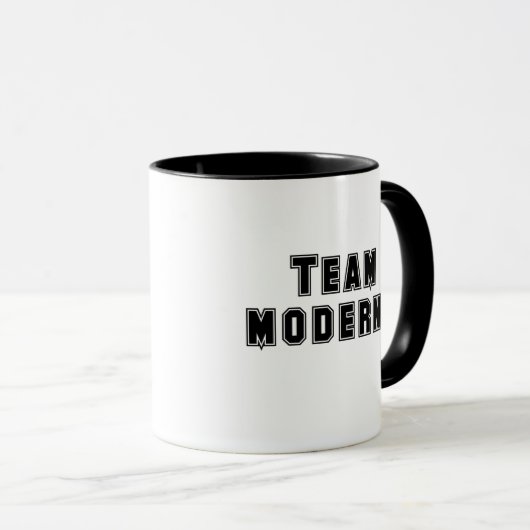 Mug Équipe Moderna (Devant droit)