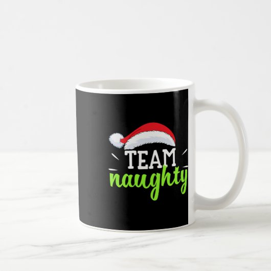 Mug Équipe Naughty Christmas Couple Matching Équipe Ni (Droite)