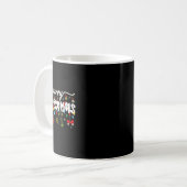 Mug Équipe Noël 67 Brainrot Drôle de Guirlande de Cann (Devant gauche)