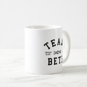 Mug Équipe noire orpheline Beth (Devant droit)