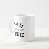Mug Équipe noire orpheline Donnie (Devant gauche)