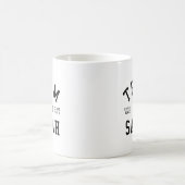 Mug Équipe noire orpheline Sarah (Centre)