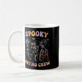 Mug Équipe Ortho éffrayante Halloween Danser Ske Ortho (Gauche)