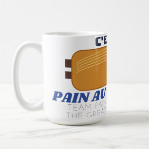 Mug Équipe Pain au Chocolat Débat français sur le Pain