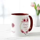 Mug Équipé par le Monogramme Grace de Dieu Pink Gold F