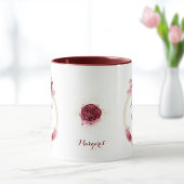 Mug Équipé par le Monogramme Grace de Dieu Pink Gold F