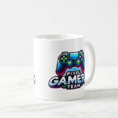 Mug Équipe Pixel Gamers - Future Pro Gamer (Devant droit)