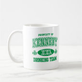 Mug Équipe potable irlandaise de Kennedy (Gauche)