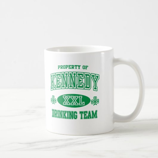 Mug Équipe potable irlandaise de Kennedy (Droite)