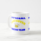 MUG ÉQUIPE POTABLE OFFICIELLE DE VANCOUVER (Devant gauche)