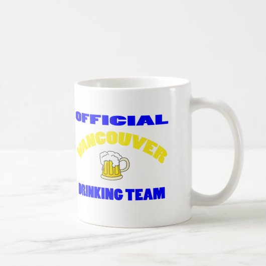 MUG ÉQUIPE POTABLE OFFICIELLE DE VANCOUVER (Droite)