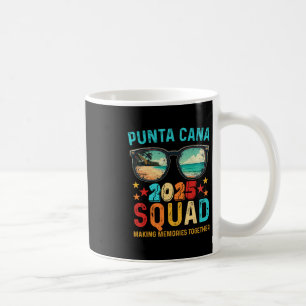 Mug Équipe Punta Cana 2025 Réunion drôle groovy Amis