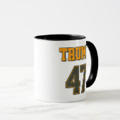 Mug Équipe Retro Trump 47 Vintage (Devant droit)