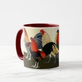 Mug Équipe rêveuse de coq (Devant gauche)