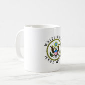 Mug Équipe rêveuse de la Maison Blanche (Devant gauche)