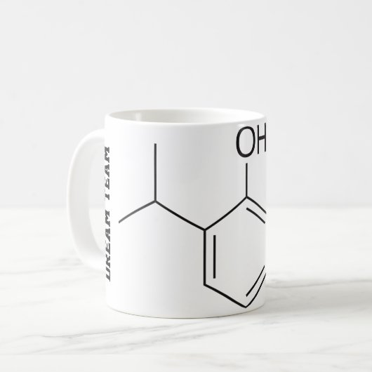 Mug Équipe rêveuse de propofol (Devant gauche)