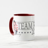 Mug Équipe Romney en 2012 (Devant gauche)