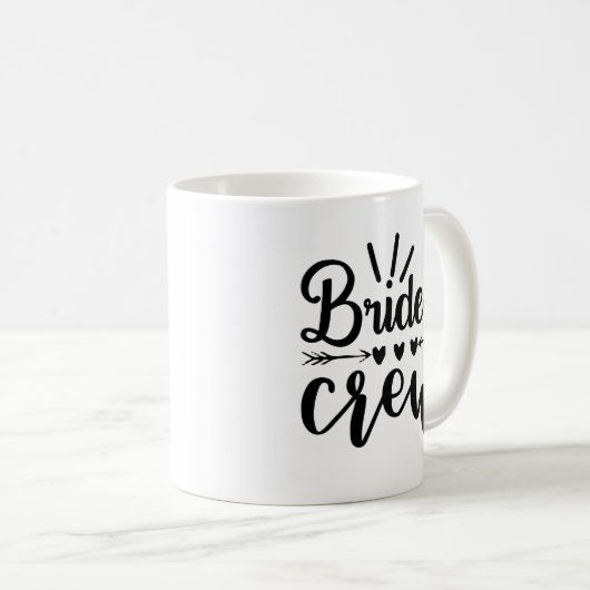 Mug Équipe Rustique de bachelorette (Devant droit)