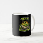 Mug Équipe Sauterelle (Devant droit)