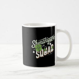 Mug Équipe Shenanigans Gnome Mignon Shamrock Irlandais