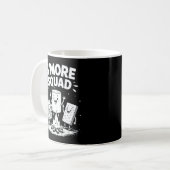 Mug Équipe S'mores Camping Feu de camp Mignon Marshmal (Devant gauche)