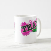 Mug ÉQUIPE SOMAYA - Vert (Devant droit)