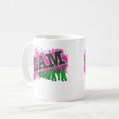 Mug ÉQUIPE SOMAYA - Vert (Devant gauche)