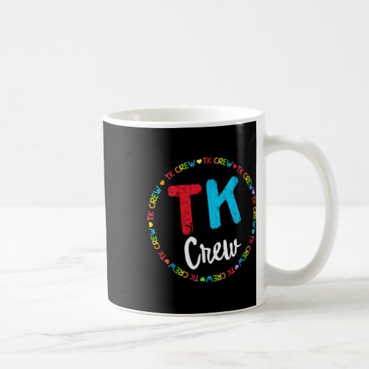 Mug Équipe Transitoire D'Enfants De L'École Équipe Tk (Droite)