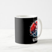 Mug Équipe Usa de baseball Usa (Devant droit)