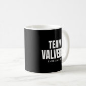 Mug Équipe Valverde Familles Fière Membre Valverde Fam (Devant droit)