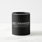 Mug Équipement de logo personnalisé pour l'employé de (Centre)